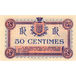 Narbonne - Pirot 89-1 variété - 50 centimes - Série C - 22/07/1915 - Etat : SPL à NEUF