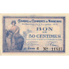 Narbonne - Pirot 89-3 - 50 centimes - Série E - 04/11/1915 - Etat : SUP+