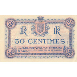 Narbonne - Pirot 89-3 - 50 centimes - Série E - 04/11/1915 - Etat : SUP+