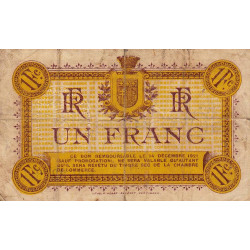 Narbonne - Pirot 89-11 - 1 franc - Série F - 14/12/1916 - Etat : B+