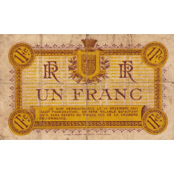 Narbonne - Pirot 89-11 - 1 franc - Série F - 14/12/1916 - Etat : B+