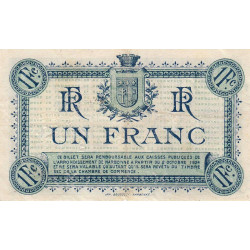 Narbonne - Pirot 89-18 - 1 franc - Série N - 02/10/1919 - Etat : TTB