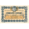 Narbonne - Pirot 89-19 - 50 centimes - Série A.E. - 13/01/1921 - Etat : SUP+