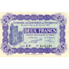 Narbonne - Pirot 89-25 - 2 francs - Série A.A. - 13/01/1921 - Etat : SUP
