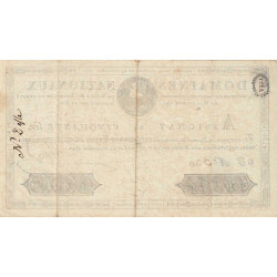 Assignat 04a - 50 livres - 29 septembre 1790 - Série 6C - Etat : SUP-