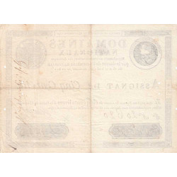 Assignat 10a - 500 livres - 29 septembre 1790 - Série G - Etat : TTB