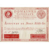 Assignat 11a - 2000 livres - 29 septembre 1790 - Etat : SUP