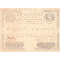 Assignat 16a - 500 livres - 19 juin 1791 - Série 2F - Etat : SUP