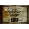 Assignat 21a-v1 (variété) - 10 livres - 10 décembre 1791 - Série 265 - Filigrane inversé - Etat : TB-