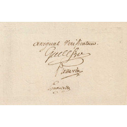 Assignat vérificateur 36v - 10 livres - 24 octobre 1792 - Série 7503 - Etat : SUP