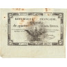 Assignat vérificateur 38v - 400 livres - 21 novembre 1792- Signature 25 - Série 1751 - Etat : TTB