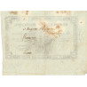 Assignat vérificateur 38v - 400 livres - 21 novembre 1792 - Série 1751 - Etat : TTB