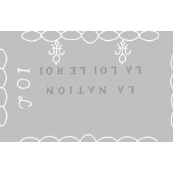 Assignat 36a-v1c (variété) - 10 livres - 24 octobre 1792 - Série 2782 - Filigrane inversé - Etat : TTB