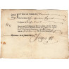 Cantal - Saint-Flour - Louis XIV - Taille, taillon et crues 1671 - 13 livres - Etat : TB+