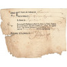 Cantal - Saint-Flour - Louis XIV - Taille, taillon et crues 1671 - 16 livres - Etat : B-