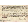 Gard - Calvisson - Louis XIV - 1650 - Tailles du diocèse de Nimes - 327 livres - Etat : TTB