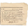 Gard - Garrigue - Révolution - 1791 - Quittance de contribution 1790 - 102 livres - Etat : SPL