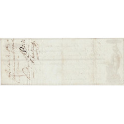 Loire - St-Etienne - Lyon - 1er Empire - 1810 - Mandat à ordre - 740 livres tournois - Etat : SPL