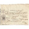 Loiret - Meung - 1er Empire - 1813 - Quittance des droits - Etat : TTB+