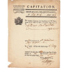 Paris - Louis XVI - Capitation 1785 - 2921 livres - Etat : TTB