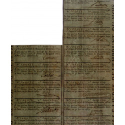 Paris - Louis XVI - Billet de 1000 livres - Emprunt 1784 - Etat : SUP