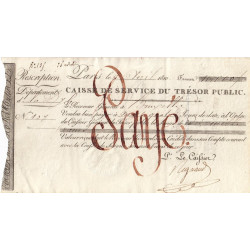 Belgique - Bruxelles -1er Empire - 1810 - Rescription de 10000 francs - Etat : SUP