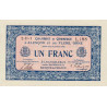 Alençon & Flers (Orne) - Pirot 6-17 - 1 franc - Série 2D1 - 10/08/1915 - Etat : SPL