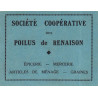 42 - Renaison - Société Coopérative des Poilus - 2 francs - Etat : SUP