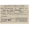 2 kg acide tartrique - 30/09/1943 - Lot-et-Garonne - Etat : SUP