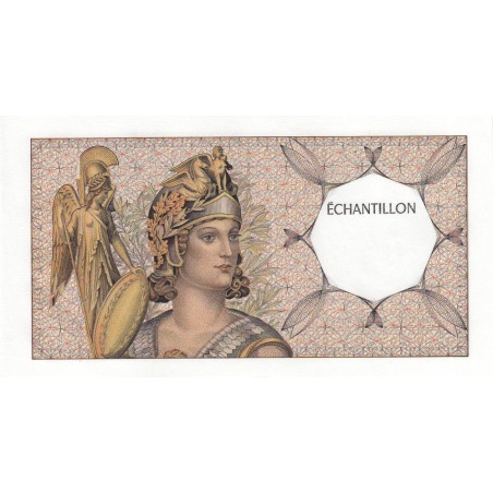 Athena à gauche - Format 100 francs DELACROIX - DIS-03-A-02 - Etat : SPL