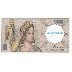 Athena à gauche - Format 50 francs QUENTIN DE LA TOUR - DIS-03-F-01 - Etat : SUP