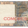 Comores - Pick 4b - 500 francs - Série Q.603 - 1963 - Etat : TTB