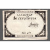 Assignat 46a - 5 livres - 10 brumaire an 2 - Signature 58 - Etat : SUP