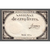 Assignat 46a - 5 livres - 10 brumaire an 2 - Signature 58 - Etat : TTB+