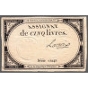 Assignat 46a - 5 livres - 10 brumaire an 2 - Signature 61 - Etat : TTB+