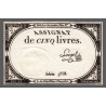 Assignat 46a - 5 livres - 10 brumaire an 2 - Signature 69 - Etat : SUP
