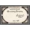 Assignat 46a - 5 livres - 10 brumaire an 2 - Signature 72 - Etat : SUP