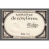 Assignat 46a - 5 livres - 10 brumaire an 2 - Signature 78 - Etat : SUP