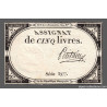 Assignat 46a - 5 livres - 10 brumaire an 2 - Signature 83 - Etat : SUP