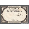 Assignat 46a - 5 livres - 10 brumaire an 2 - Signature 91 - Etat : TTB+