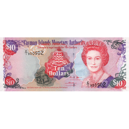 Caimans (îles) - Pick 35 - 10 dollars  - Série C/1 - 2005 - Etat : NEUF