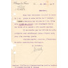 Caen & Honfleur - Pirot 34 - Lot 2 documents de 1919