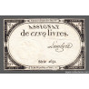Assignat 46a - 5 livres - 10 brumaire an 2 - Signature 62 - Etat : TTB+