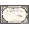 Assignat 46a - 5 livres - 10 brumaire an 2 - Signature 67 - Etat : TTB+