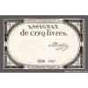 Assignat 46a - 5 livres - 10 brumaire an 2 - Signature 81 - Etat : TTB+
