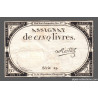 Assignat 46a - 5 livres - 10 brumaire an 2 - Signature 90 - Etat : TB+
