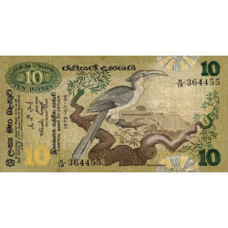 Sri-Lanka - Pick 85a - 10 rupees - Série H/12 - 26/03/1979 - Etat : TB