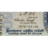 Sri-Lanka - Pick 87a - 50 rupees - Série T/10 - 26/03/1979 - Etat : TB