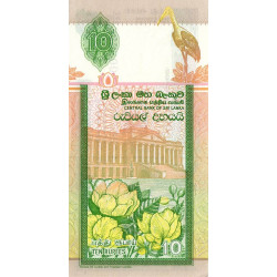 Sri-Lanka - Pick 108c - 10 rupees - Série M/347 - 10/04/2004 - Etat : NEUF