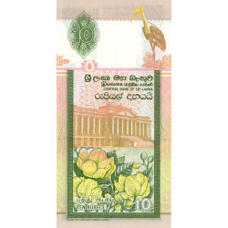 Sri-Lanka - Pick 108e - 10 rupees - Série M/486 - 19/11/2005 - Etat : NEUF